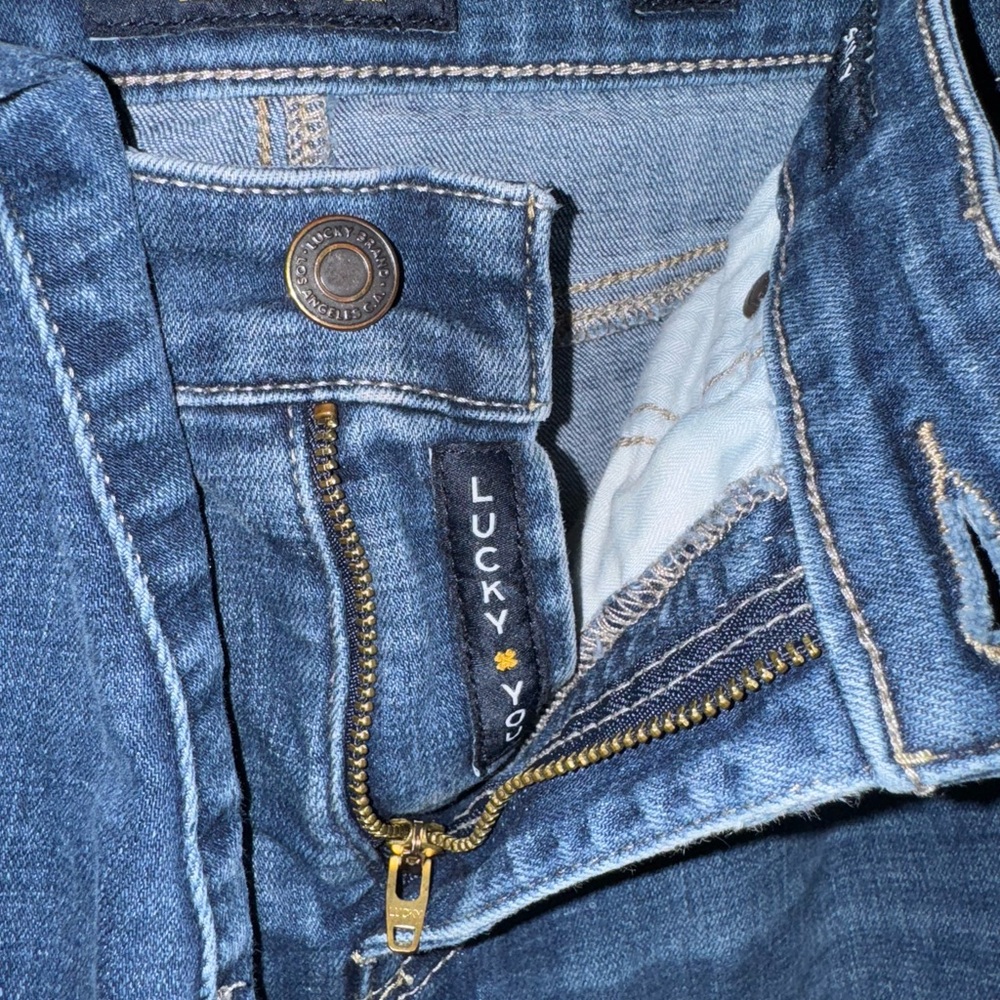 Lucky Brand Blue Denim Jeans Ava Skinny